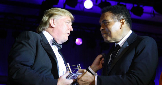 لكمة وجهها محمد علي كلاي لترامب بسبب موقفه من المسلمين صورة رقم 4