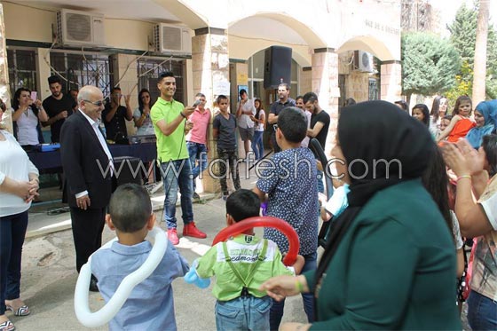 رمضان كريم..  محمد عساف  يتكفل بعشرين طفلا من قرية الايتام  صورة رقم 3