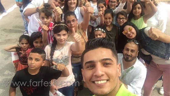 رمضان كريم..  محمد عساف  يتكفل بعشرين طفلا من قرية الايتام  صورة رقم 15