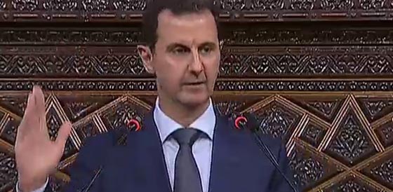 حلب: تهديد ناري للاسد ضد الارهاب واردوغان والمشروع الاخواني صورة رقم 1