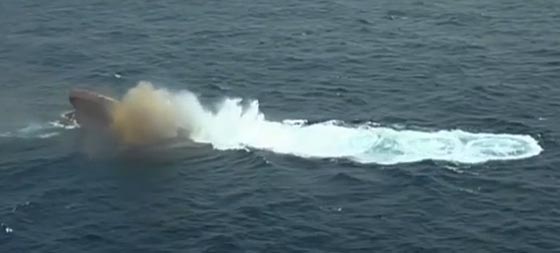  فيديو غريب.. لماذا يتم اغراق هذه السفن الضخمة بشكل متعمد؟ صورة رقم 2