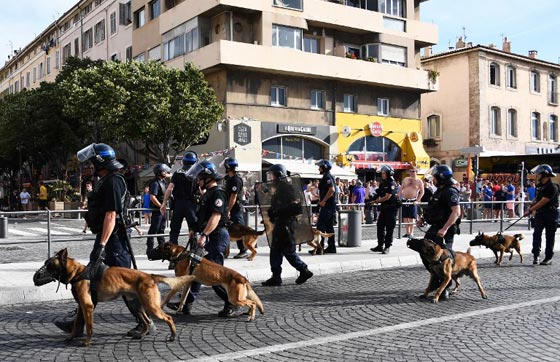 31 جريحا في شجار على الكرة بين روسيا وانجلترا صورة رقم 5