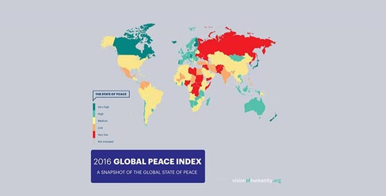 نظرة في التقرير العاشر للامن والامان العالمي.. اي الدول اكثر امنا وامانا؟ صورة رقم 2 نظرة في التقرير العاشر للامن والامان العالمي.. اي الدول اكثر امنا وامانا؟ صورة رقم 2