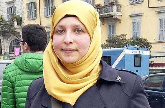 سمية عبد القادر. سجلو هذا الاسم. اول مسلمة برلمانية في ميلانو الايطالية صورة رقم 1