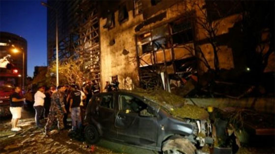 تفجير بنك يهز بيروت والمستهدف هو النظام المصرفي اللبناني صورة رقم 1 تفجير بنك يهز بيروت والمستهدف هو النظام المصرفي اللبناني صورة رقم 1