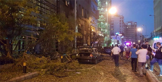 تفجير بنك يهز بيروت والمستهدف هو النظام المصرفي اللبناني صورة رقم 3 تفجير بنك يهز بيروت والمستهدف هو النظام المصرفي اللبناني صورة رقم 3