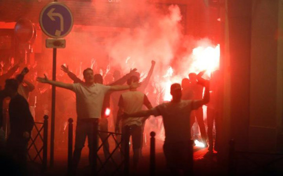 شغب انكليزي في فرنسا يسفر عن اصابات واعتقالات بالعشرات صورة رقم 27