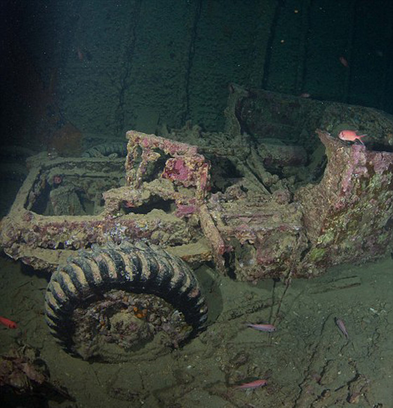  صور مذهلة: بقايا سفينة بريطانية غرقت  منذ 75 عاما في البحر الاحمر صورة رقم 11