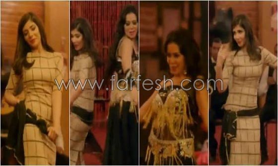 منى زكي تفاجئ جمهورها بوصلة رقص شرقي ببدلة مكشوفة! صورة رقم 12