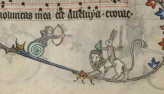 مخطوطات لارانب جبارة وشرسة حكمت العالم في العصور الوسطى صورة رقم 2