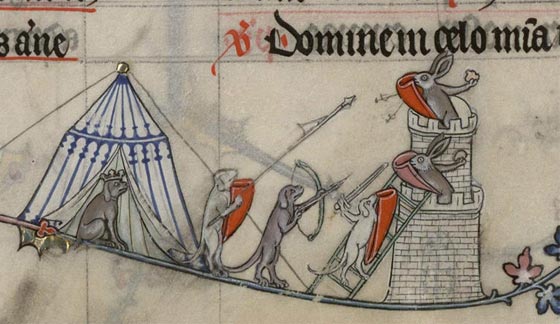 مخطوطات لارانب جبارة وشرسة حكمت العالم في العصور الوسطى صورة رقم 3