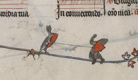 مخطوطات لارانب جبارة وشرسة حكمت العالم في العصور الوسطى صورة رقم 4