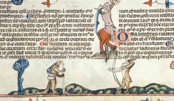 مخطوطات لارانب جبارة وشرسة حكمت العالم في العصور الوسطى صورة رقم 5