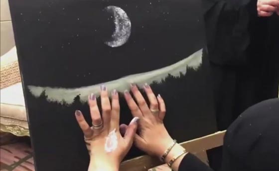 المبصرون ينبهرون بكفيفة من ارض العرب.. شاهد الفيديو صورة رقم 6