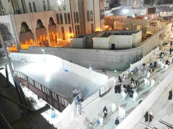 رمضان كريم.. الانتهاء من اعمال جسر الصفا في الحرم المكي صورة رقم 1