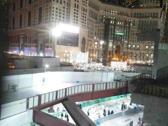 رمضان كريم.. الانتهاء من اعمال جسر الصفا في الحرم المكي صورة رقم 3