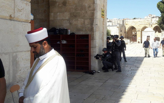 اقتحام مستوطنين للاقصى يسفر عن اصابات واعتقالات صورة رقم 4