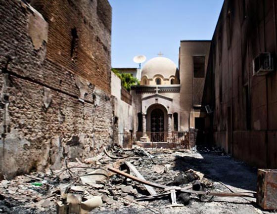  شائعة بناء كنيسة تفجر فتنة طائفية في محافظة المنيا بمصر صورة رقم 3