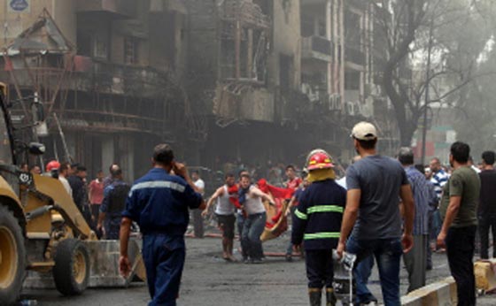 حوالي 300 بين قتيل وجريح في اكبر تفجير لداعش يهز بغداد.. فيديو صورة رقم 1