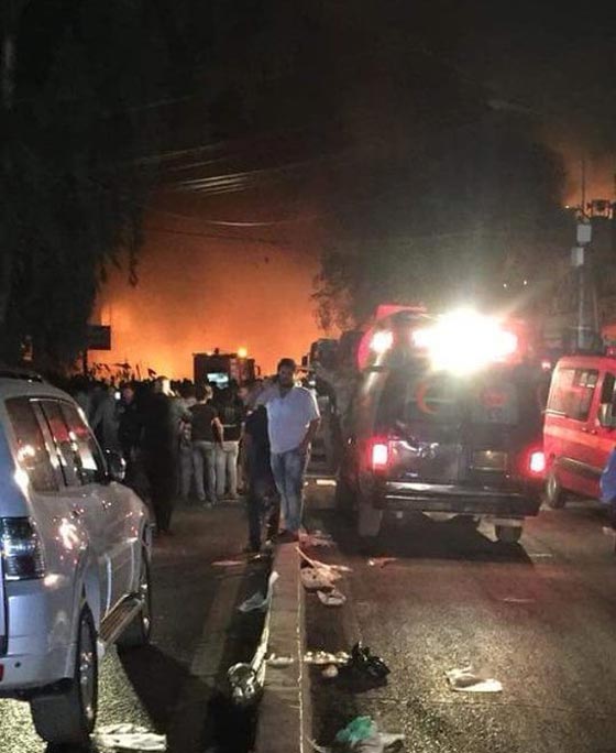 حوالي 300 بين قتيل وجريح في اكبر تفجير لداعش يهز بغداد.. فيديو صورة رقم 11