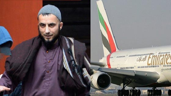 السجن لباكستاني غريب الاطوار اثار رعب ركاب طائرة اماراتية صورة رقم 1