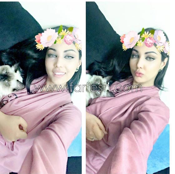 صور ابتسام تسكت بدون مكياج وبالحجاب تفضح لون عينيها الحقيقي صورة رقم 9