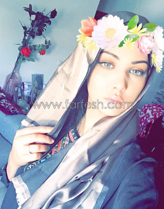 صور ابتسام تسكت بدون مكياج وبالحجاب تفضح لون عينيها الحقيقي صورة رقم 4