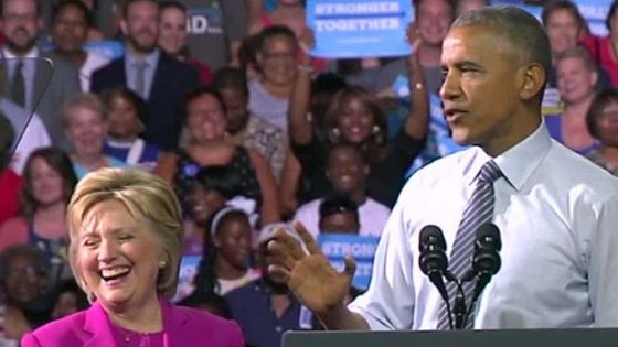 ردا للجميل.. اوباما يسجل اول موقف داعم لهيلاري كلنتون صورة رقم 4
