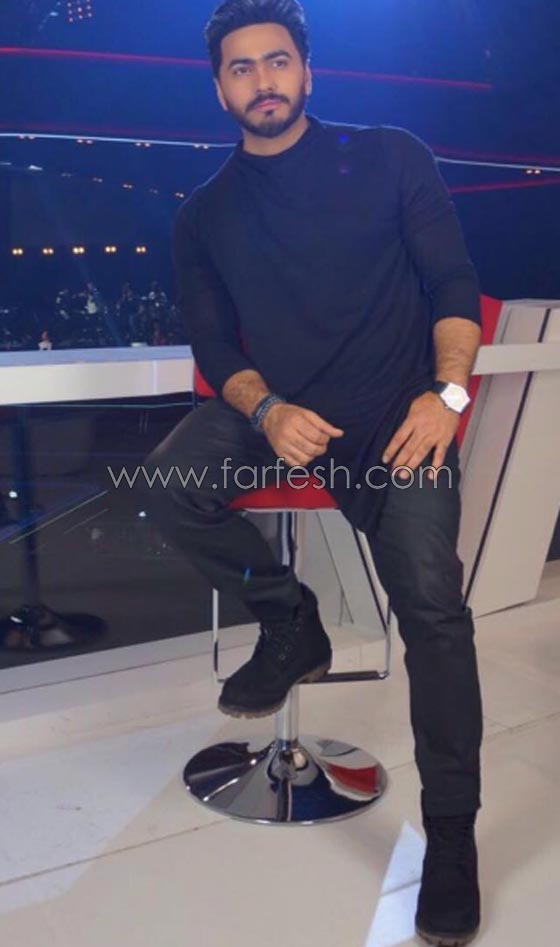 مشاجرة بين فانز تامر حسني بمطار القاهرة بسبب الصور التذكارية صورة رقم 4