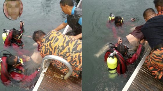  العثور على جثة شاب سعودي على عمق 30 مترا في بحيرة ماليزية صورة رقم 1