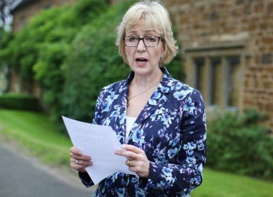 مرشحة لخلافة كاميرون تريد هزم منافستها بامومتها!! صورة رقم 1