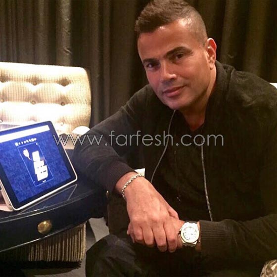 فيديو عمرو دياب واغنية (معاك قلبي) بتوزيع جديد صورة رقم 7