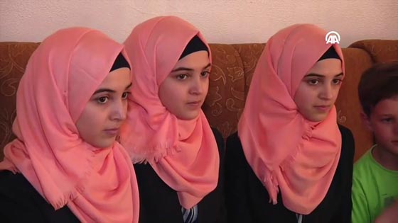 حكاية فريدة في التفوق بطلاتها توءم فلسطيني ثلاثي.. اسراء، الاء وضحى صورة رقم 3