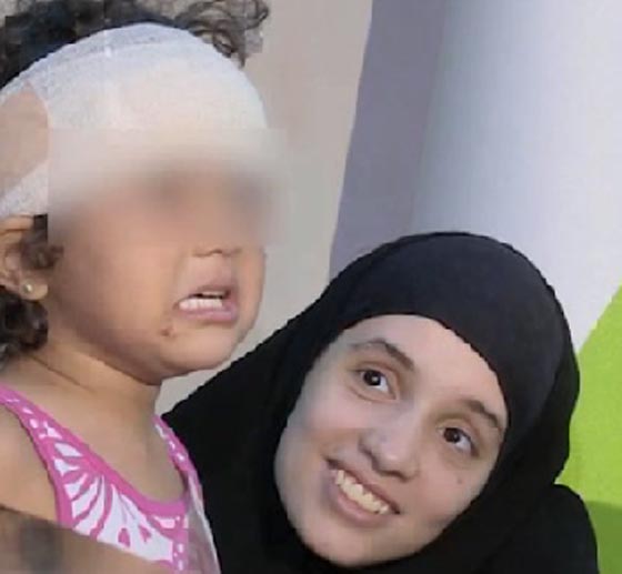 زوجة داعشية تسلم نفسها للقوات البشمركية صورة رقم 1