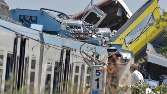 كارثة في ايطاليا: مقتل  20 شخصا في حادث اصطدام مروع بين قطارين  صورة رقم 5