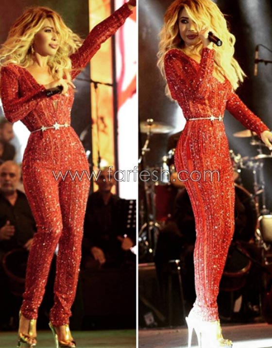 حضور حماسي لنوال الزغبي في اعياد بيروت صورة رقم 8