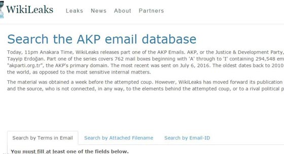 حجب موقع ويكيليكس في تركيا لهذا السبب الاردوغاني صورة رقم 1