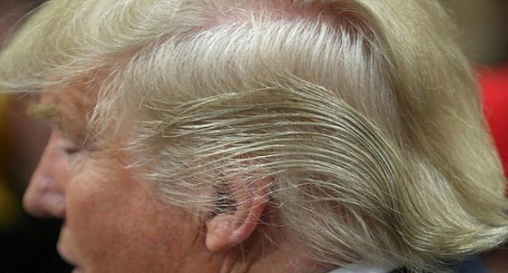 ترامب يخاف تغيير تسريحته وشعره طبيعي ويكثر عليه من الجيل صورة رقم 16