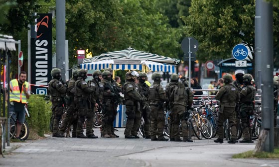 هجوم ميونخ يخلف 9 قتلى نفذه امريكي من اصل ايراني ودوافعه غير معروفة صورة رقم 5