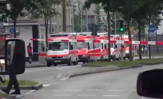 فيديو للحظة اعتقال لاجئ سوري قتل امرأة بساطور جنوب المانيا صورة رقم 4