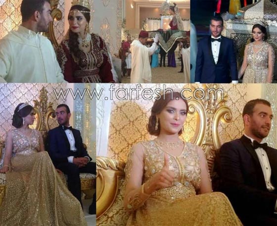 صور وفيديو حفل زفاف المغربية صفاء حبيركو بطلة مسلسل 