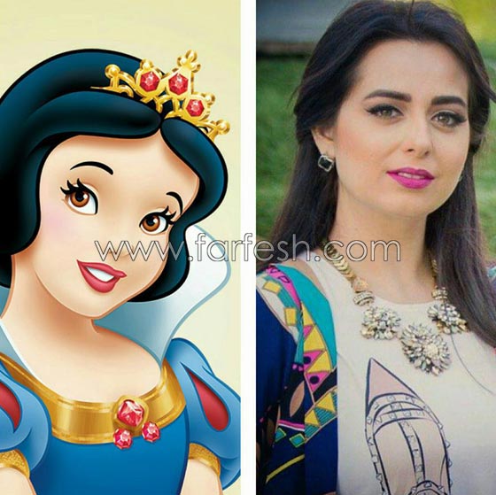 صور فنانين عرب يشبهون ابطال ديزني.: مي عمر سندريلا واحمد عز الأمير! صورة رقم 9