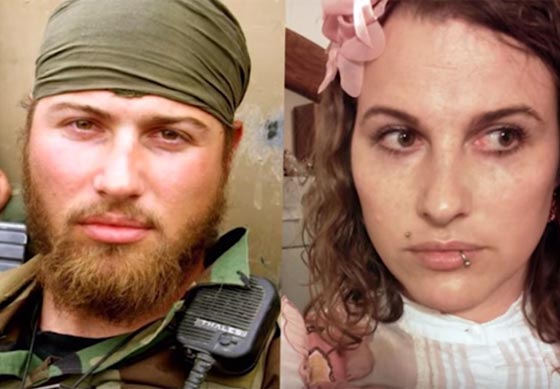 هكذا تحول جندي امريكي مفتول العضلات الى فتاة فاتنة.. شاهده صورة رقم 6