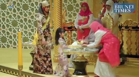  ابنة اغنى ملوك العالم تتزوج من شاب بسيط في حفل اسطوري.. فيديو صورة رقم 11