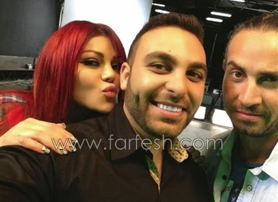 ساعة يد حبيب هيفاء وهبي  تكشف انه المخرج العالمي الفلسطيني صورة رقم 16