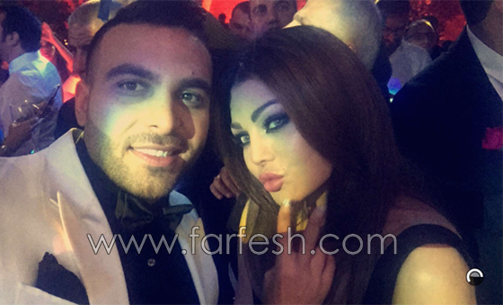 ساعة يد حبيب هيفاء وهبي  تكشف انه المخرج العالمي الفلسطيني صورة رقم 18
