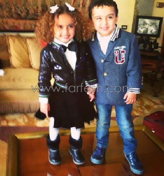 احفاد هاني شاكر هم عزاءه الوحيد بعد وفاة ابنته دينا صورة رقم 12