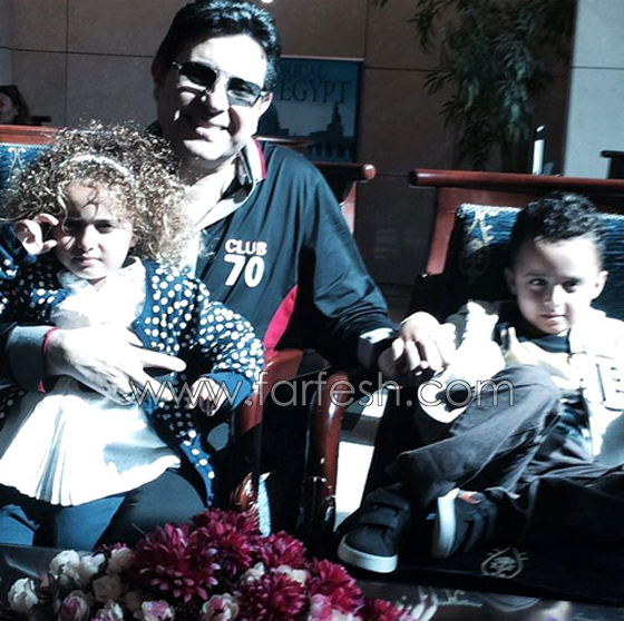احفاد هاني شاكر هم عزاءه الوحيد بعد وفاة ابنته دينا صورة رقم 3