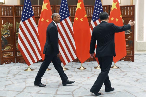 بالفيديو والصور..استقبال غير لائق للرئيس الأمريكي في الصين صورة رقم 21