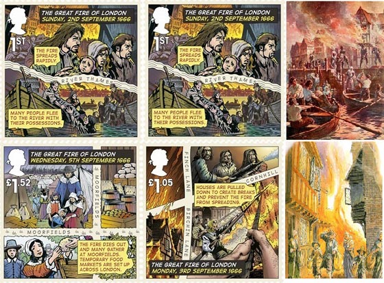 لندن تعيش ذكرى الشر الشيطاني الذي احرق بيوتها عام 1666 صورة رقم 1